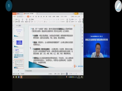 【协会动态】每周一课线上培训——新成立社会组织能力建设的重点和方向